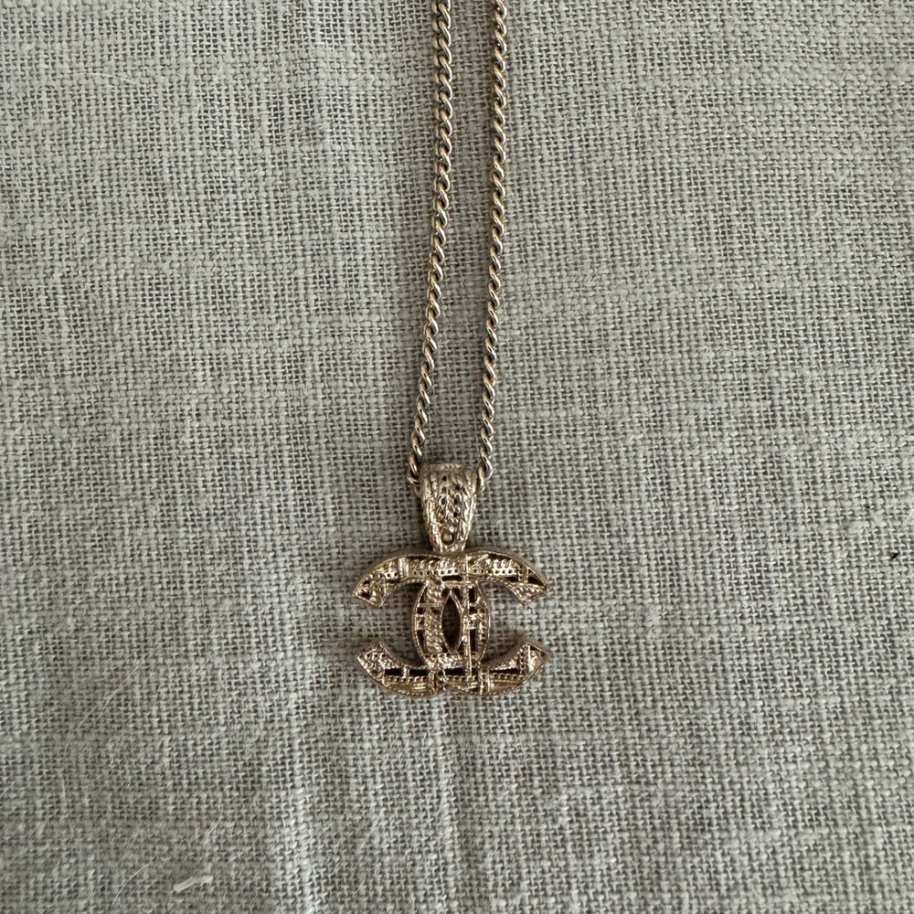 CHANEL Gold Charm Necklace